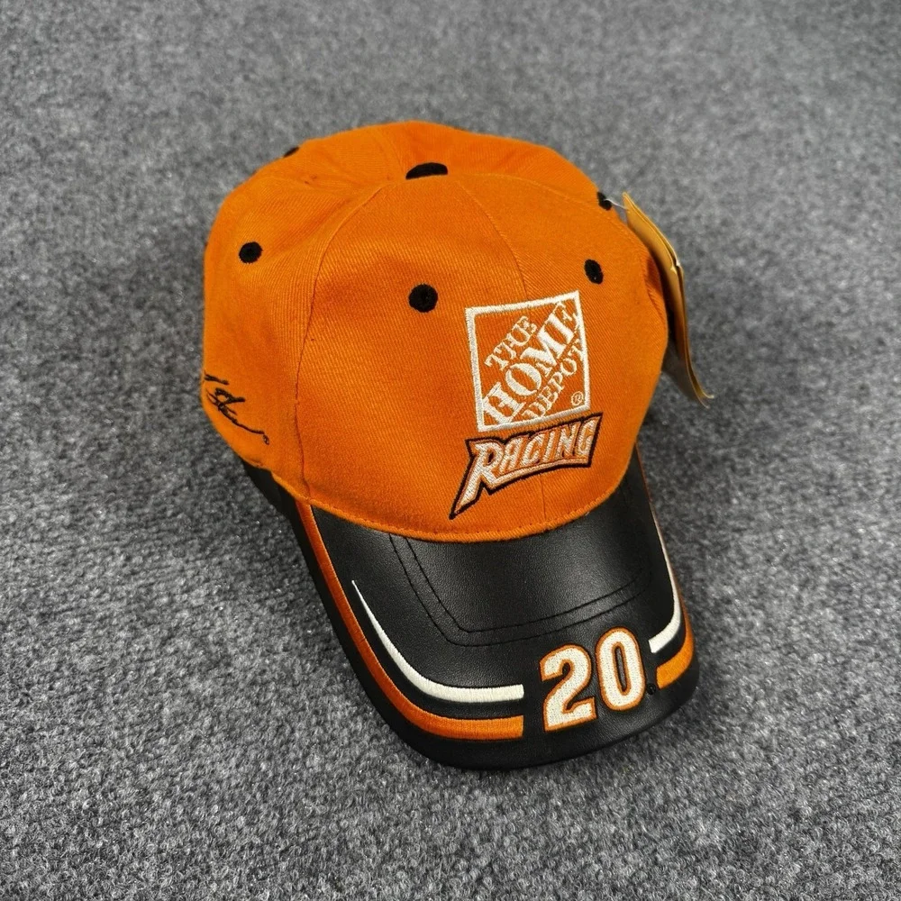 Vintage NASCAR  Tony Stewart  Home Depot Racing‎ Hat Cap 20 Pit Crew  NWT